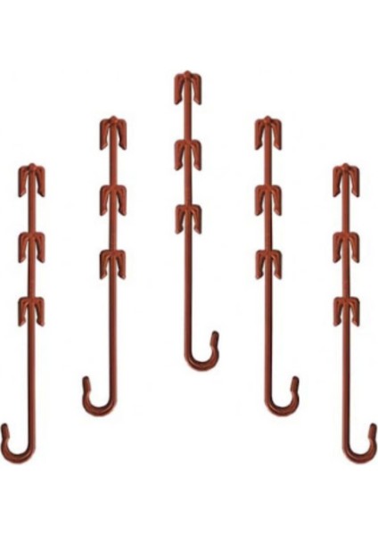 Salkım Tutucu J Baston 100 Adet – Domates Salkım Destek Kancası