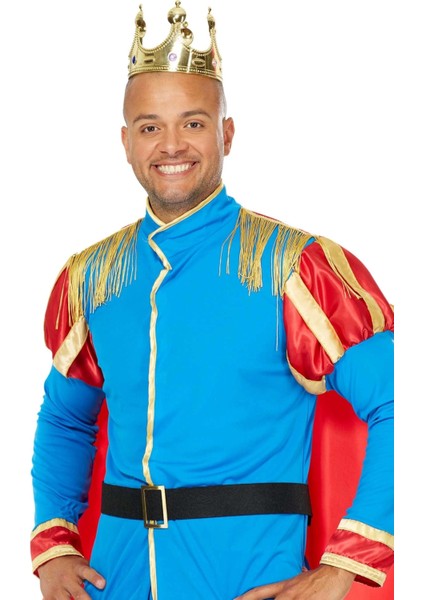 Buğz Plastik Kral Tacı Altın Renk Yetişkin Boy 55 cm fırsatları