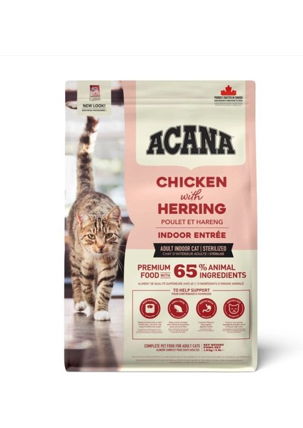Acana Indoor Entree Sterilised Yetişkin Kedi Maması 1,8kg 0
