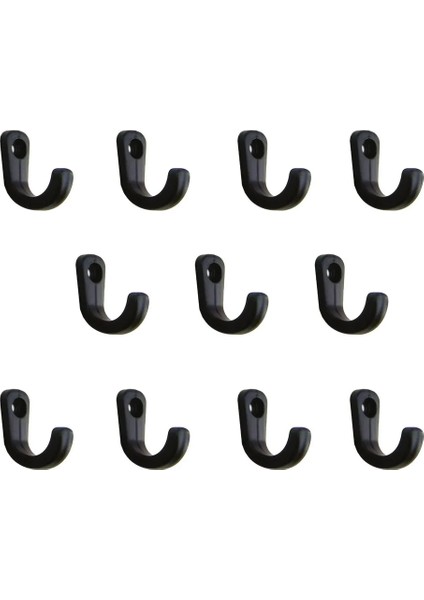 Buğz Tekli Bijuteri, Dekor Askısı - Siyah, 100 Adet, 10X18X22 mm fiyatları