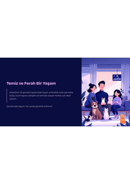 Biyolojik Koku Giderici Nanotech-3 Kimyasal Olmayan Kokusuz modelleri