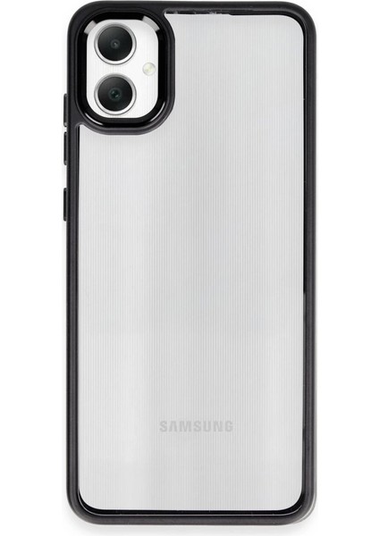 Buğz Newface Samsung Galaxy A05 Kılıf Power Silikon - Siyah