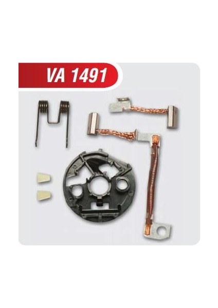 VA1491 12V Kömür Yuvası Renault Fıat Cıtroen Seat Peugeot Opel Suzukı 4,5/9X11X18 Valeo Tipi