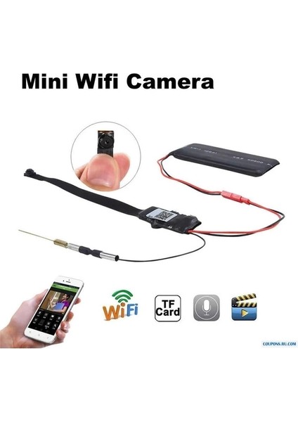 Buğz 1080P Ip Modül Full Hd Wifi Kamera Güvenlik Bakıcı Kamerası