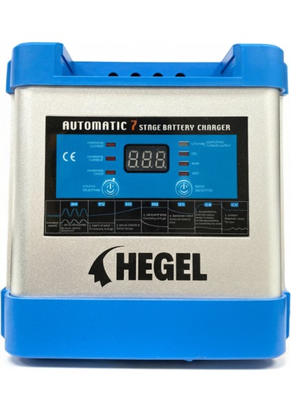 20A-12V Jel, Kuru, Sulu ve Lityum Tip Akü Şarj Cihazı