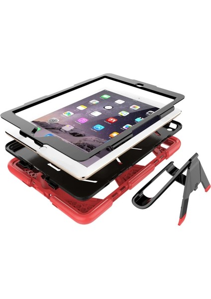 Buğz Ipad 5 Air 9.7 Kılıf Griffin Tablet Kapak - Kırmızı