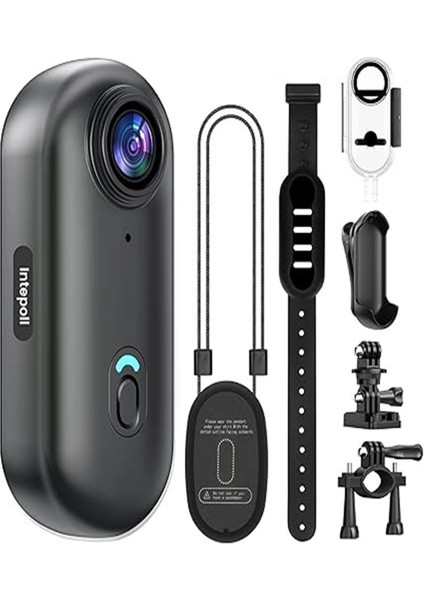 Buğz Mini Wıfı Aksiyon Kamerası 1080P Taşınabilir Vücut Kamerası Giyilebilir Video Kaydedici Ipx7 Su Geçirmez