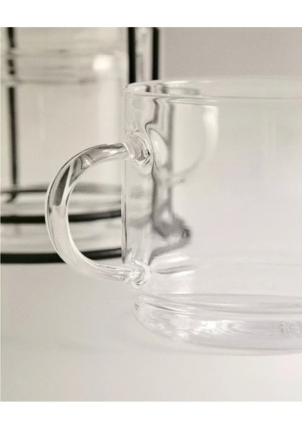 Buğz Standlı Borosilikat 4'lü Fincan Seti fiyatları