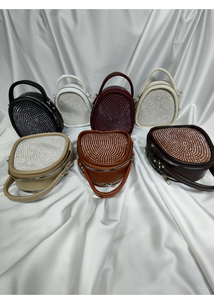 Modern Taşlı Omuz Çantası fiyatları