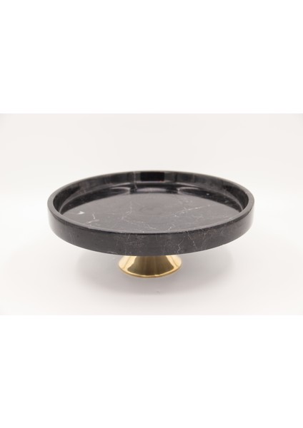 El Yapımı Dekoratıf Mermer Taşlı Bronz Desenli Tabak modelleri