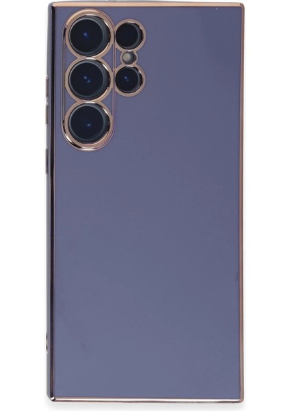 Samsung Galaxy S23 Ultra Kılıf Volet Silikon - Mavi