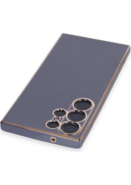 Samsung Galaxy S23 Ultra Kılıf Volet Silikon - Mavi modelleri