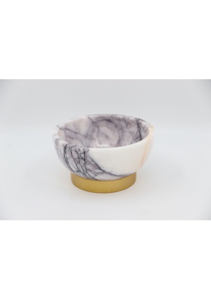 El Yapımı Dekoratıf Mermer Taşlı Bronz Desenli Kase modelleri