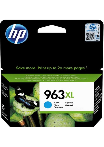 963XL-3JA27AE Mavi Yüksek Kapasiteli Orijinal Kartuş