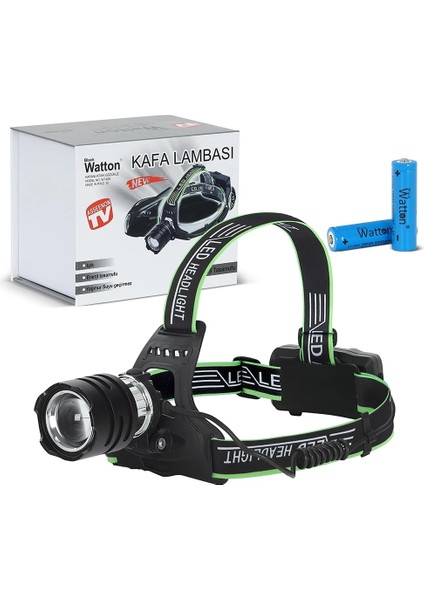 Buğz Tx6 LED Şarjlı Kafa Lambası WT-626