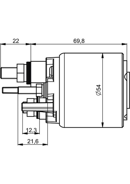 Marş Otomatiği Valeo 12V Dacıa, Renault, Nıssan