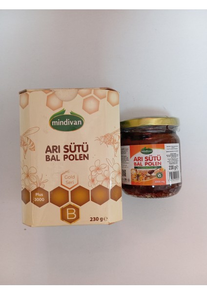 Arı Sütü Bal Polen 3000P 230G