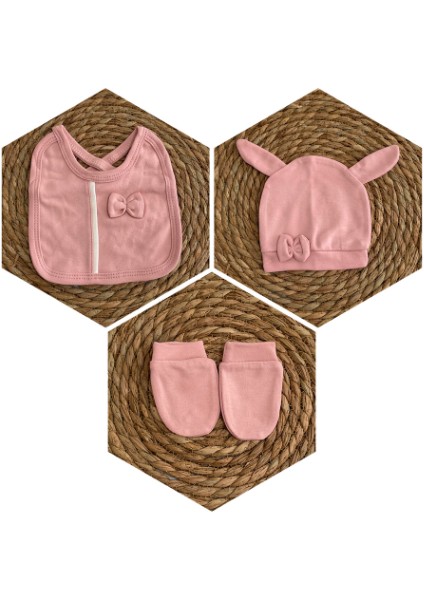 Yeni Sezon Tavşan Süzeneli 5 Parça Kız Bebek Hastane Çıkışı fırsatları