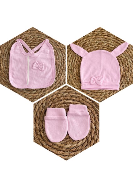 Yeni Sezon Tavşan Süzeneli 5 Parça Kız Bebek Hastane Çıkışı fırsatları