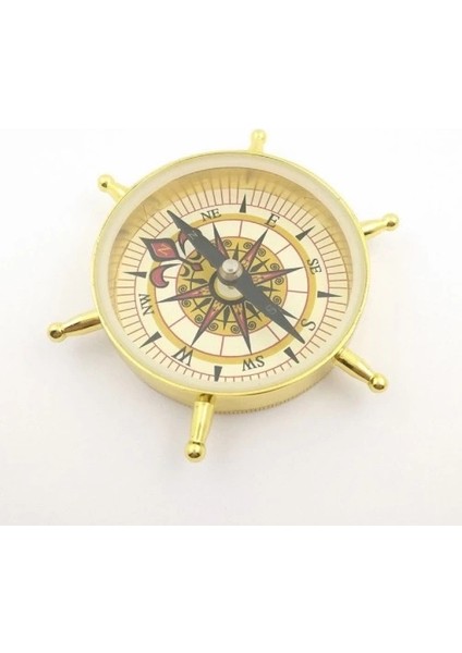 Buğz Estetik Tasarım Dümen Model Pirinç Pusula