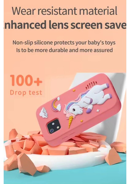 Buğz Telefon Modelli Çocuk Dijital Fotoğraf Makinası Çift Kameralı Dokunmatik Ekran 2.0 Ekran indirimleri