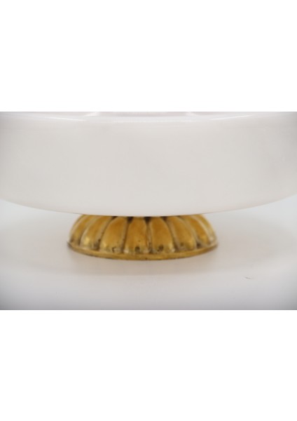 El Yapımı Dekoratıf Mermer Taşlı Bronz Desenli Kase fiyatları