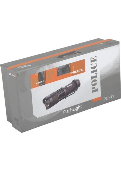 Buğz Police Pc-11 Power Led+Zoom Kalem Pilli El Feneri modelleri