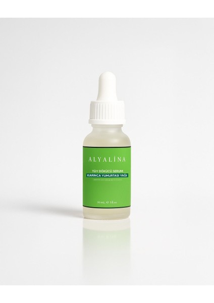 ALYALİNA Tüy Dökücü Serum Karınca Yumurtası Yağı 30 ml