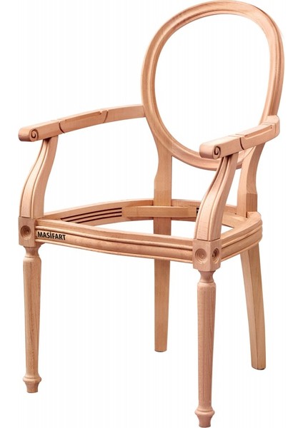 Ascia Tornalı Berjer Cilasız Ham