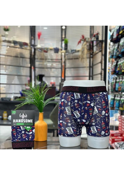 Desenli Boxer