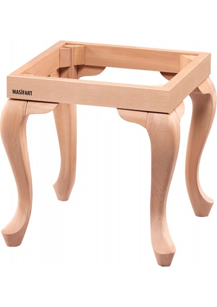 Feles 40 Lık Lükens Puf Cilasız Ham