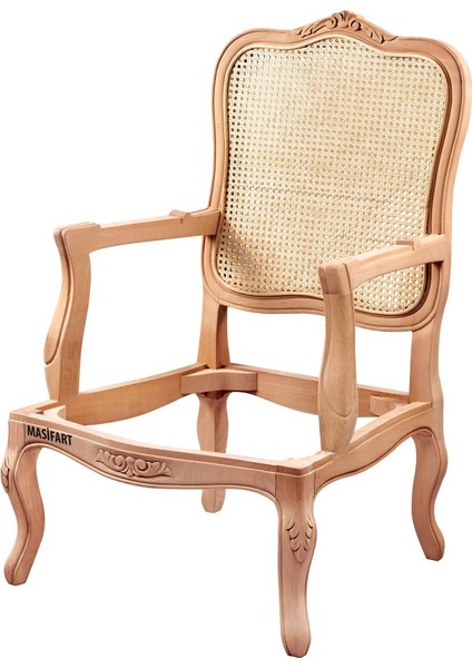 Lingua Hasırlı Italyan Oymalı Berjer Cilasız Ham