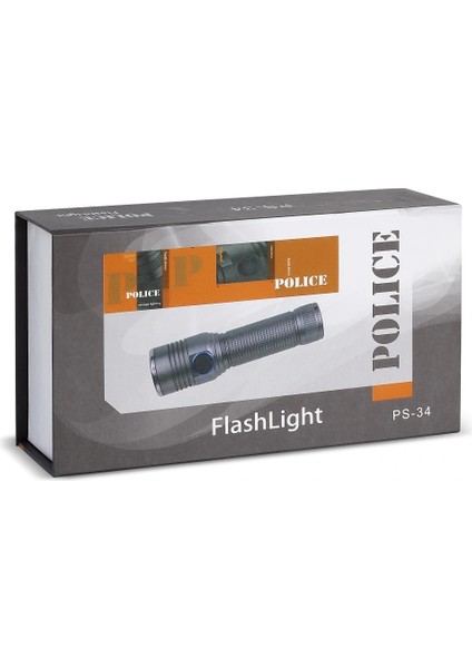 Police Ps-34 Şarjlı El Feneri