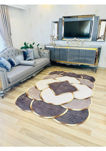 Yıkanabilir Kaymaz Taban Halı Mutfak Dekor Yolluk Koridor Halısı Salon Halısı