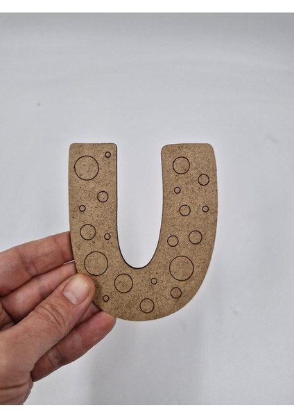 1 Adet Ahşap U Harfi Boyama Okul Dıy Etkinlik Aktivite Sanat 10 cm fiyatları