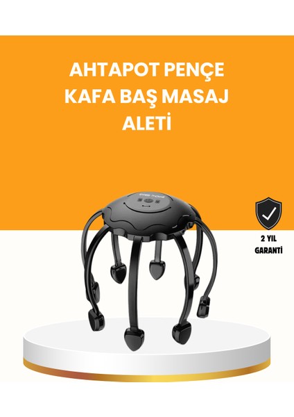 Saç Derisi Aleti 8 Bağımsız Kol 3 Modlu Derin Rahatlama