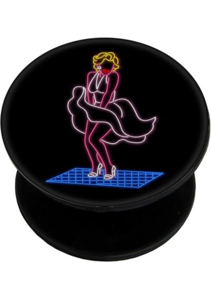 Popsocket Dijital Baskılı Telefon Tutacağı Telefon Parmak Tutucu Popsoket PS1380