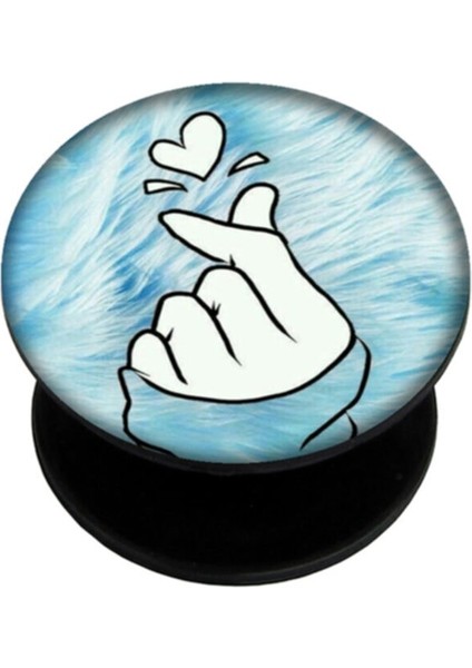 Popsocket Dijital Baskılı Telefon Tutacağı Telefon Parmak Tutucu Popsoket PS1601