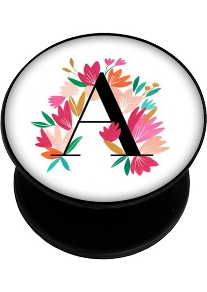 Popsocket Dijital Baskılı Telefon Tutacağı Telefon Parmak Tutucu Popsoket PS1086