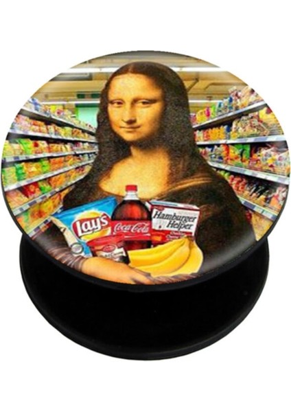 Popsocket Dijital Baskılı Telefon Tutacağı Telefon Parmak Tutucu Popsoket PS1403