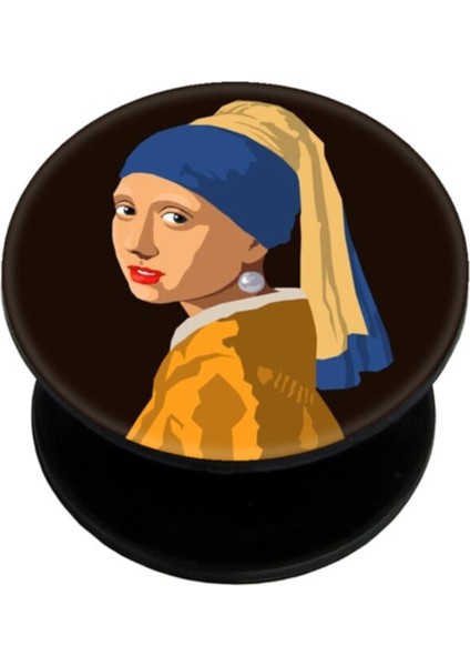 Popsocket Dijital Baskılı Telefon Tutacağı Telefon Parmak Tutucu Popsoket PS1655