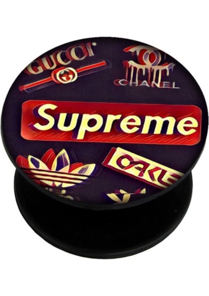 Popsocket Dijital Baskılı Telefon Tutacağı Telefon Parmak Tutucu Popsoket PS1665