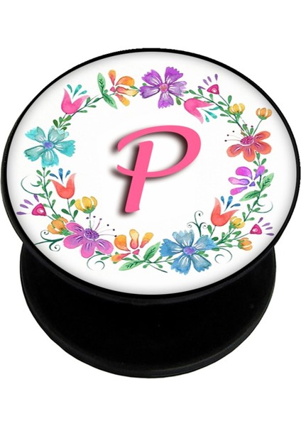 Popsocket Dijital Baskılı Telefon Tutacağı Telefon Parmak Tutucu Popsoket PS1031