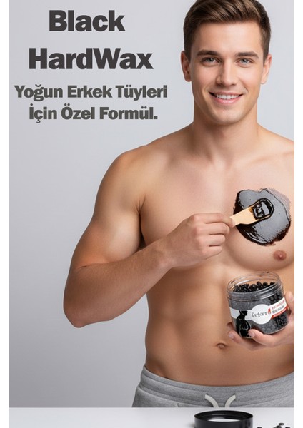 Black Erkeklere Özel Soyulabilen Boncuk Ağda – Sert ve Yoğun Kıl Tipleri| Profesyonel Güçlü Formül fiyatları