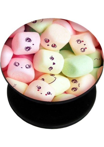 Popsocket Dijital Baskılı Telefon Tutacağı Telefon Parmak Tutucu Popsoket PS1696