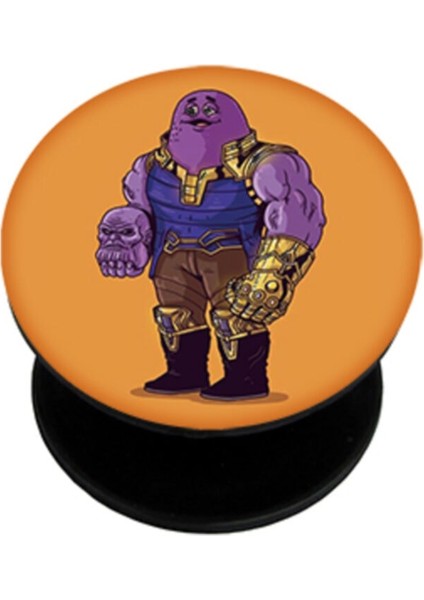 Popsocket Dijital Baskılı Telefon Tutacağı Telefon Parmak Tutucu Popsoket PS1757