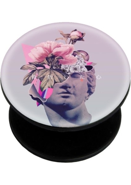 Popsocket Dijital Baskılı Telefon Tutacağı Telefon Parmak Tutucu Popsoket PS1783