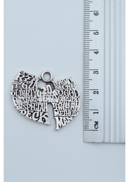 Wu Tang 20 Year Gümüş Kaplama Örme Zincir Kolye modelleri