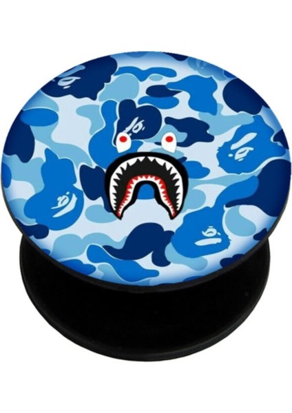 Popsocket Dijital Baskılı Telefon Tutacağı Telefon Parmak Tutucu Popsoket PS1703