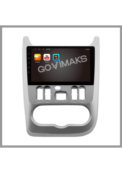 GOVİMAKS DACIA SANDERO/DUSTER 2010-2013 UYUMLU 8 GB RAM 128 GB HAFIZA ANDROID MULTIMEDIA TEYP